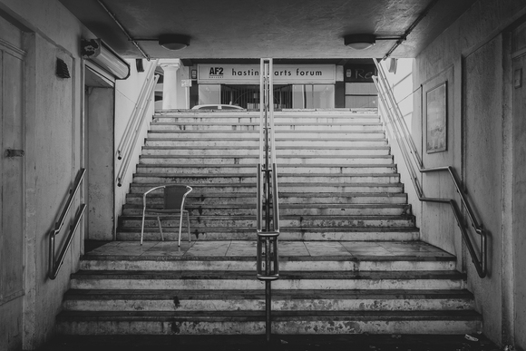 Chair on the Stairs Chair on the Stairs