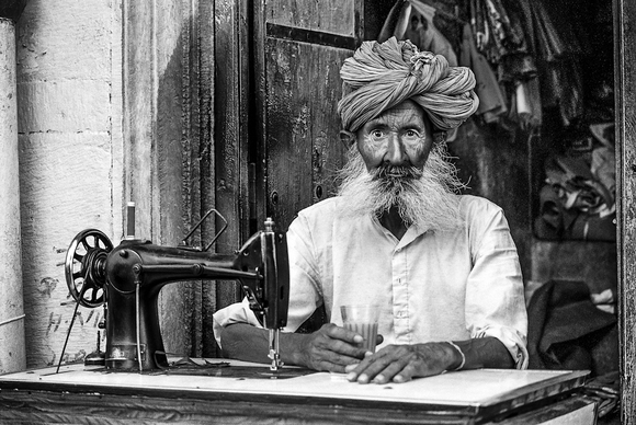 The Tailor Of Jaisalmer, Rajasthan, India
