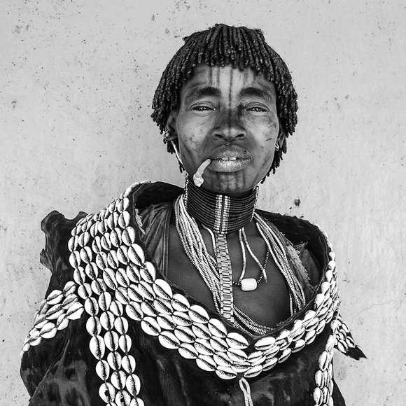 Hamer Woman With Shell Dress Hamer Woman With Shell Dress