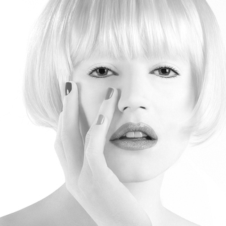 white face