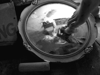 the girl in the mirror