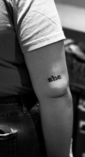 She