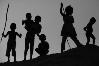 Rohingya silhouette