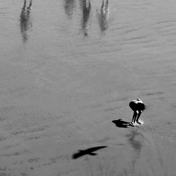 3 States of being, light, shadow and solid