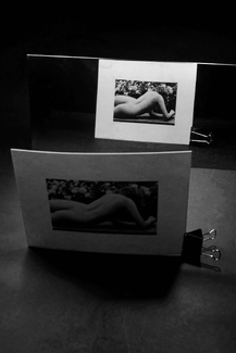 Jennifer's photo reflected