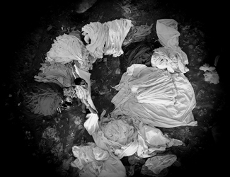 Doing the laundry Indian style