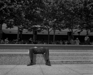 Lying well back New York City