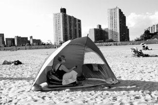 Lady in Her Tent