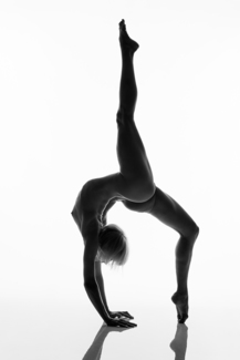 Handstand B&W