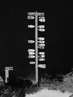 Boat Totem pole
