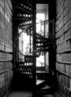 Stairway to the books