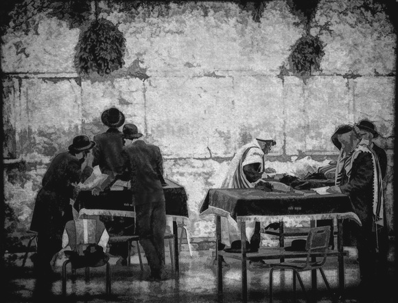 Prayer at the Western Wall