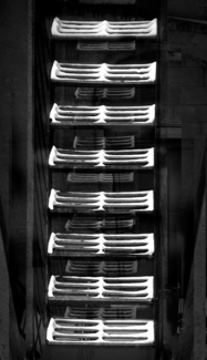 Snow on Fire Escape