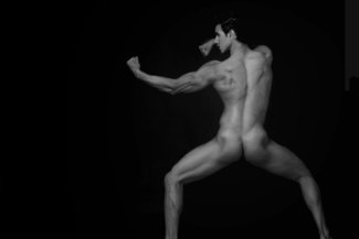 Crouching