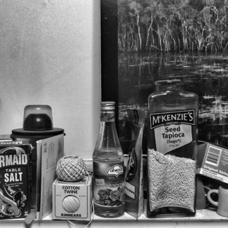 On the Kitchen Shelf