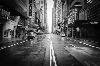 New York is Quiet During Hurricane Irene