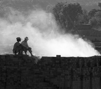 Brick workers