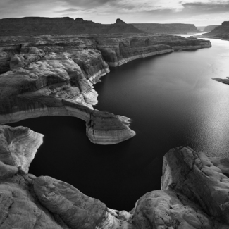 Lake Powell Near Forbidding Canyon Inlet. 