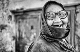 Greek woman laughing