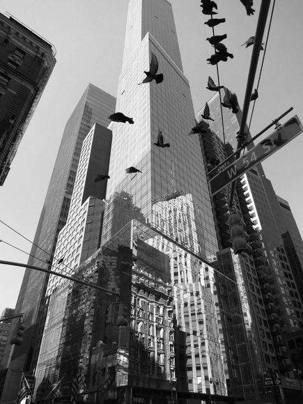 W 54 St flights
