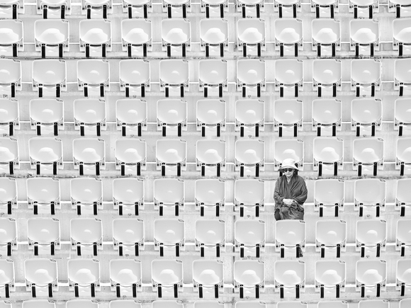 The Lady in the Tennis Stand