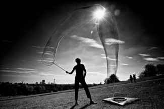 SamSam Bubble Man