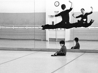 Rehearsing at San Francisco Ballet 