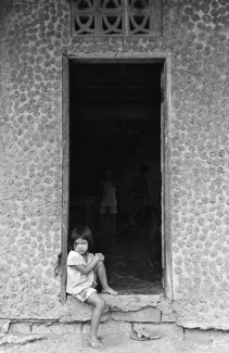 girl by the door