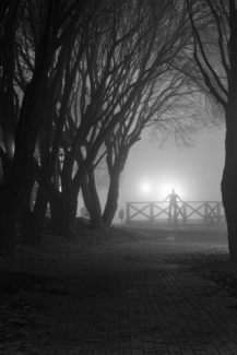 The light at the end of the alley