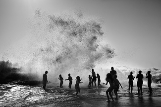 Water brings joy
