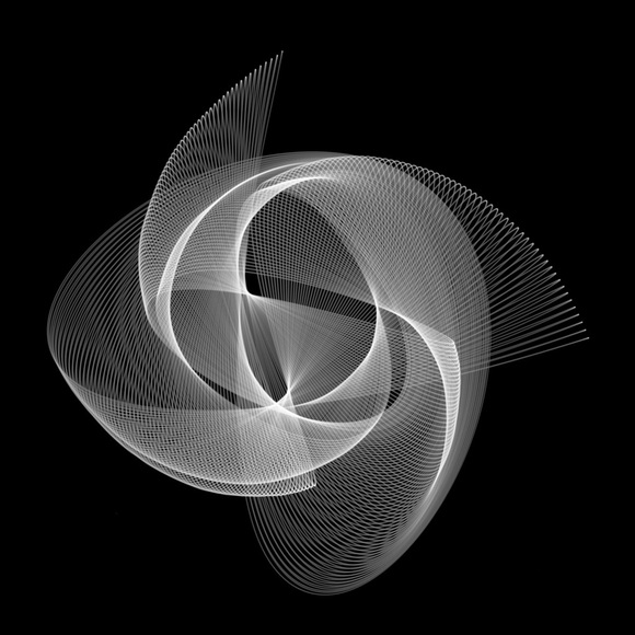 Pendulum Light Painting 164T