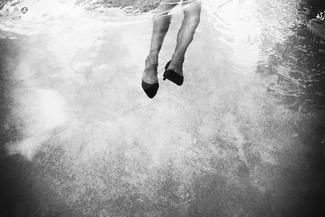 she is a swimming teacher.