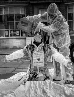 fossil fuel protest