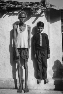 Portrait of Old Man and a Boy