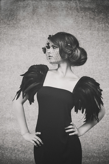 Girl with Feathers