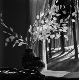 VASE WITH FOREST