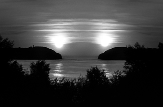 Stereo sunset