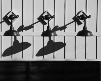 Three lamps