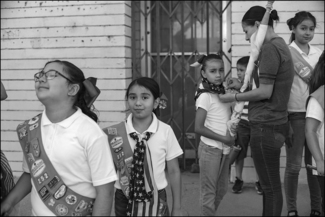Girl Scouts at the border 