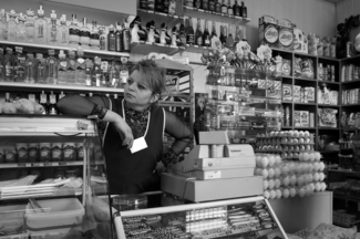 Shop keeper in Armenia