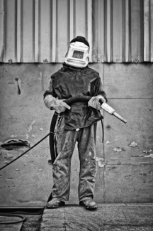 Painter in Manufacturing Facility