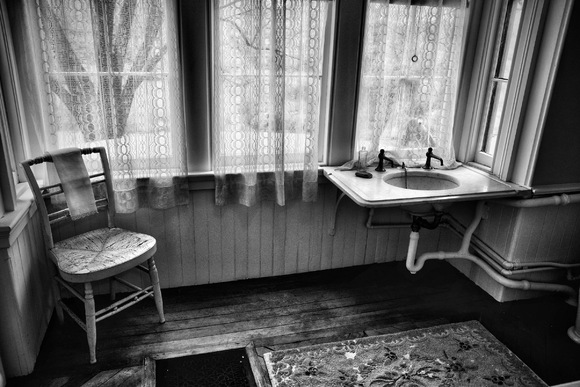 Window Sink & Chair