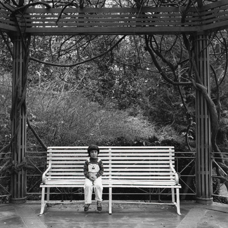 Boy on Bench