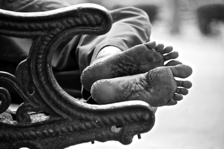 Homeless in cybercity