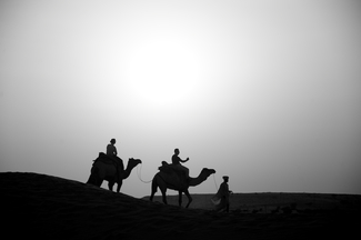 Crossing the desert