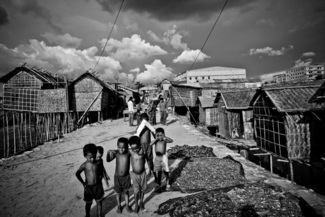 Slum children