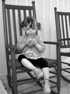 Sydney Takes a Sip