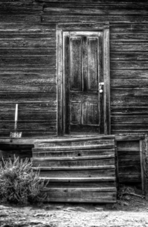Door & Stairs Bodie Ghost Town