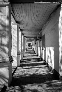White Walkway