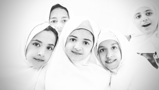 Girls in Yazd Iran
